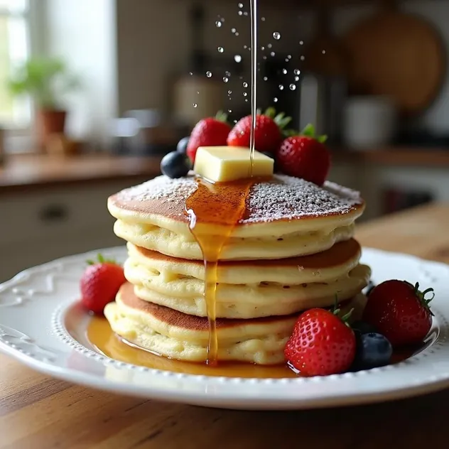 Fluffy Buttermilk Pancakes