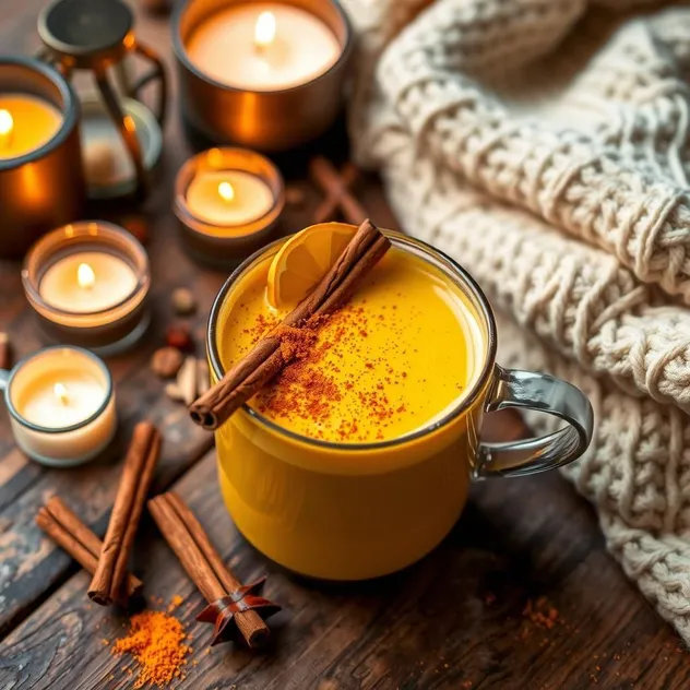 Ginger Turmeric Chai Latte Recipe