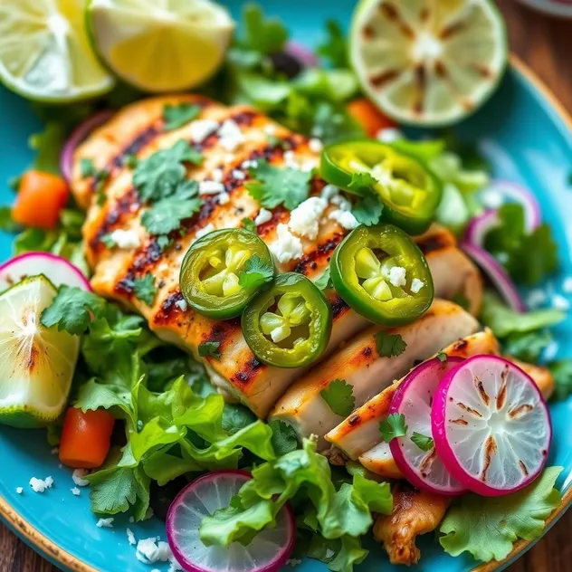 Habanero Lime Grilled Chicken