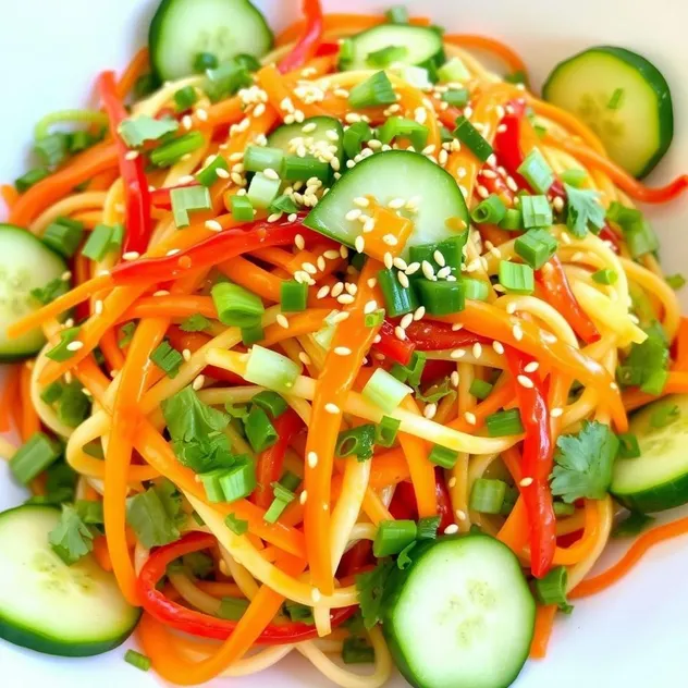 Healthy Asian Cucumber Salad Recipe