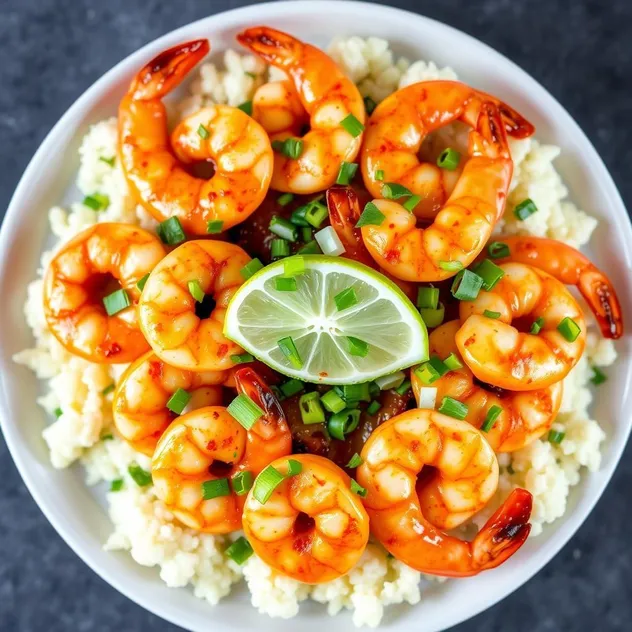 Low-Carb Spicy Garlic Shrimp Recipe