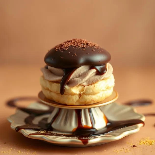 Mocha Cream Puffs Recipe