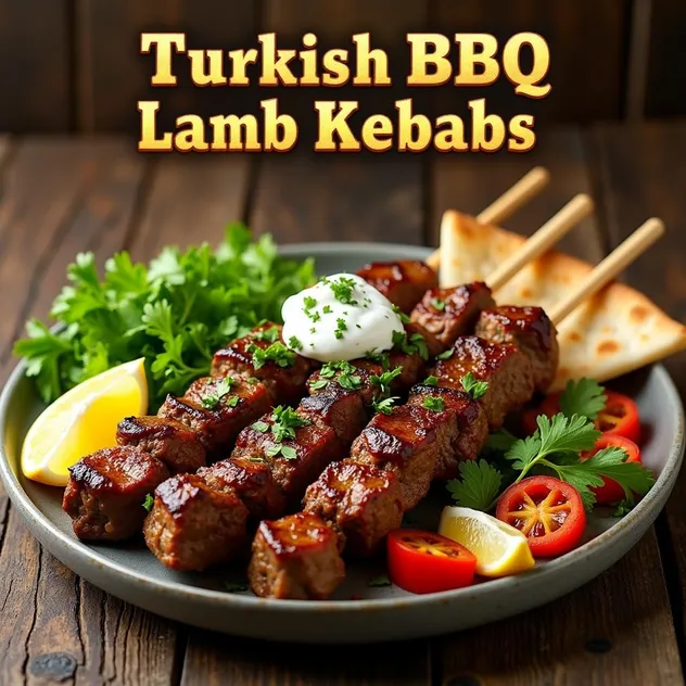 Turkish BBQ Lamb Kebabs