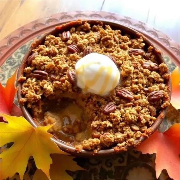 Maple Pecan Crumble