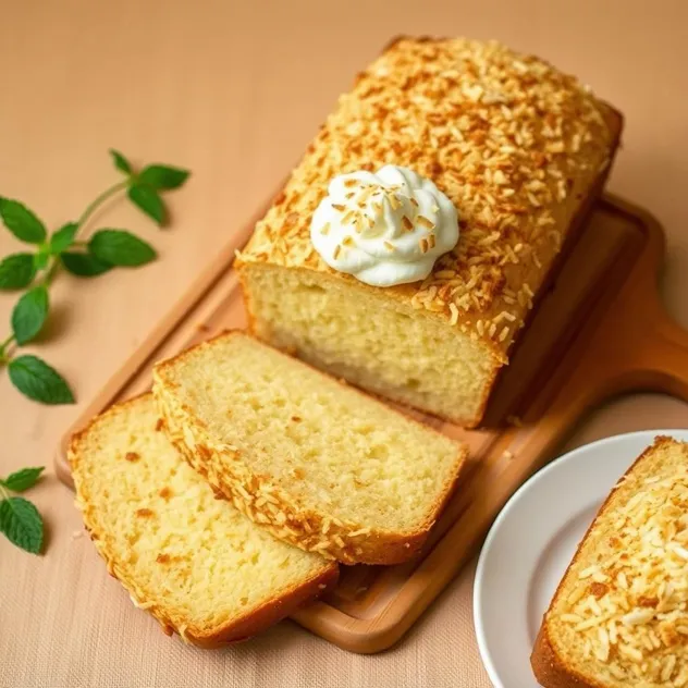 Sweet Coconut Bread