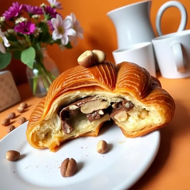 Nutella Hazelnut Croissant