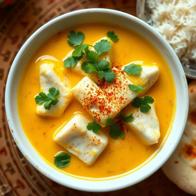 Fish Curry with Coconut Milk