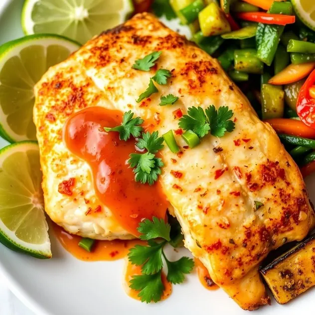 Sweet and Spicy Chili Lime Fish