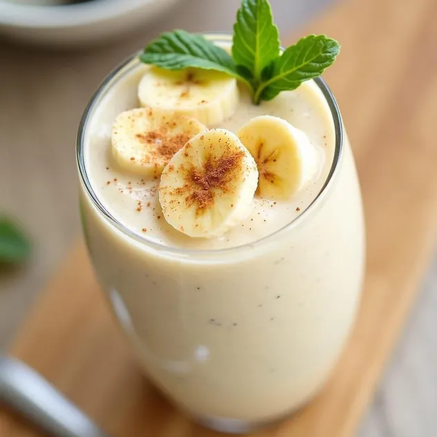 Low Sugar Banana Smoothie