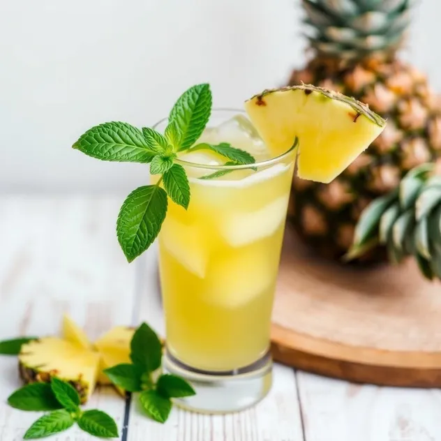 Pineapple Mint Iced Tea