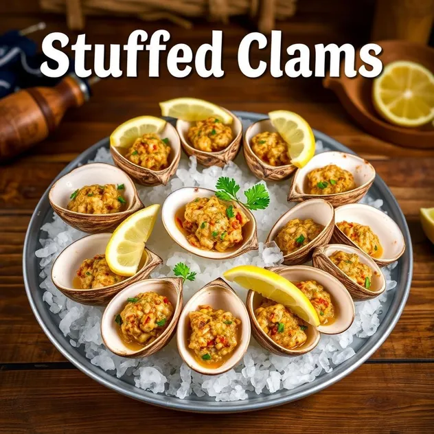 Baked Stuffed Clams