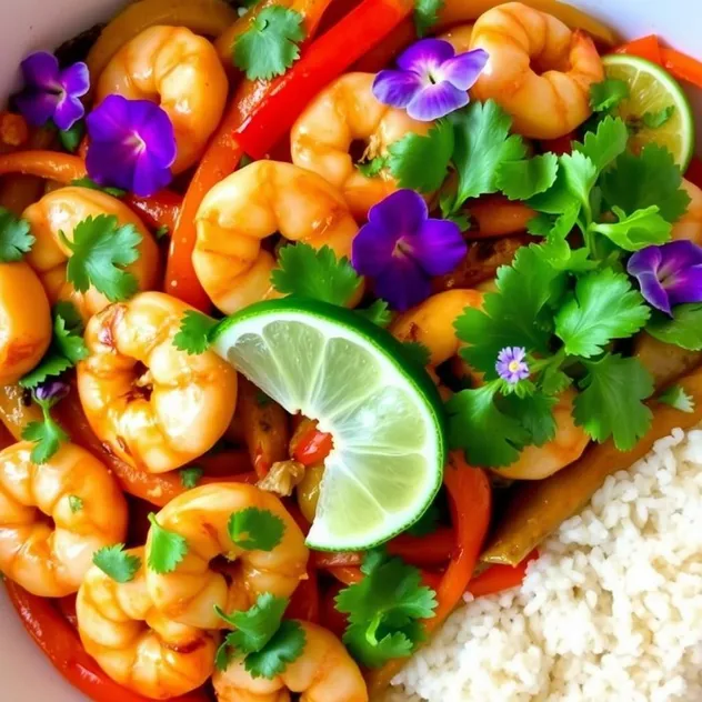 Ginger Lime Shrimp Stir-Fry Recipe