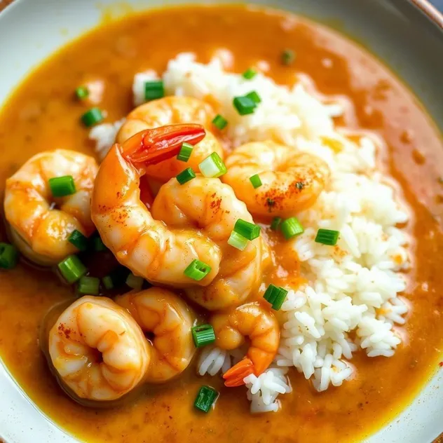 Shrimp Étouffée with Rice Recipe