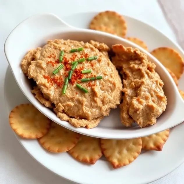 Smoked Mackerel Pâté with Rye Crackers Recipe