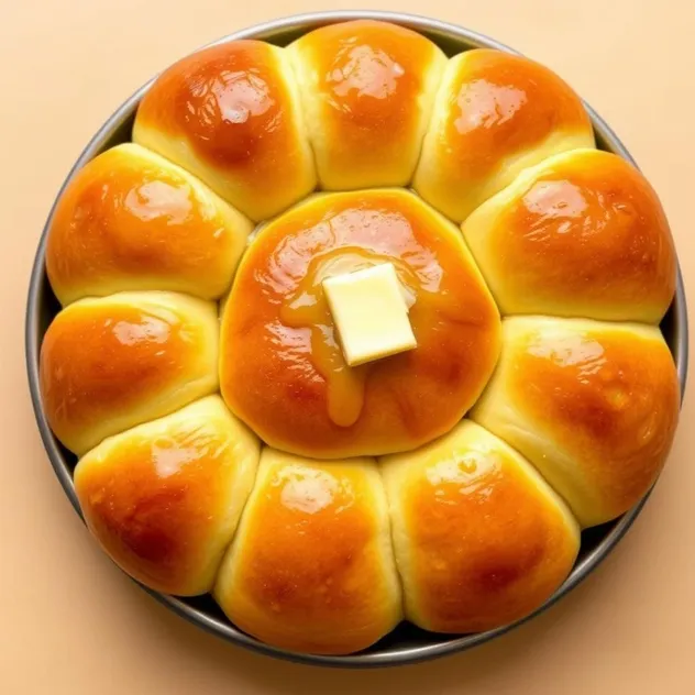 Soft Honey Butter Rolls