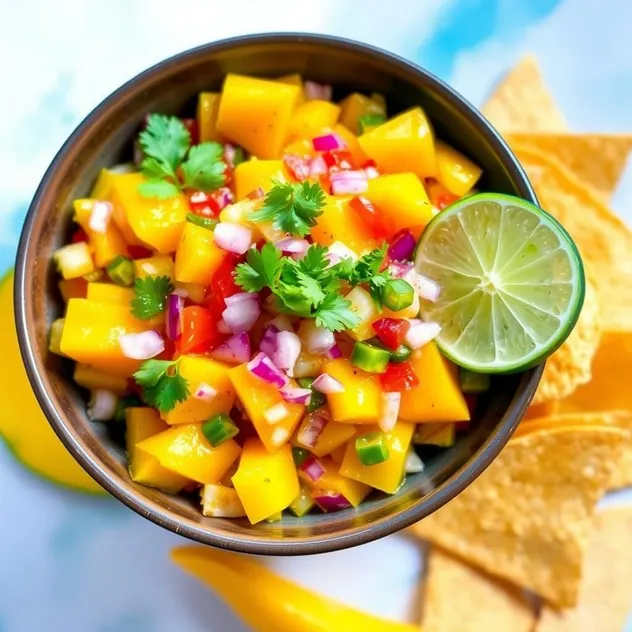 Sweet and Spicy Mango Salsa Recipe