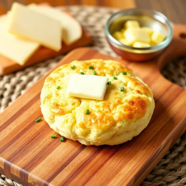 Garlic Cheddar Drop Biscuits