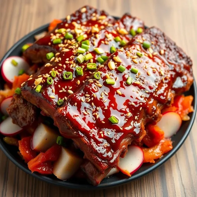 Spicy Korean BBQ Ribs Recipe