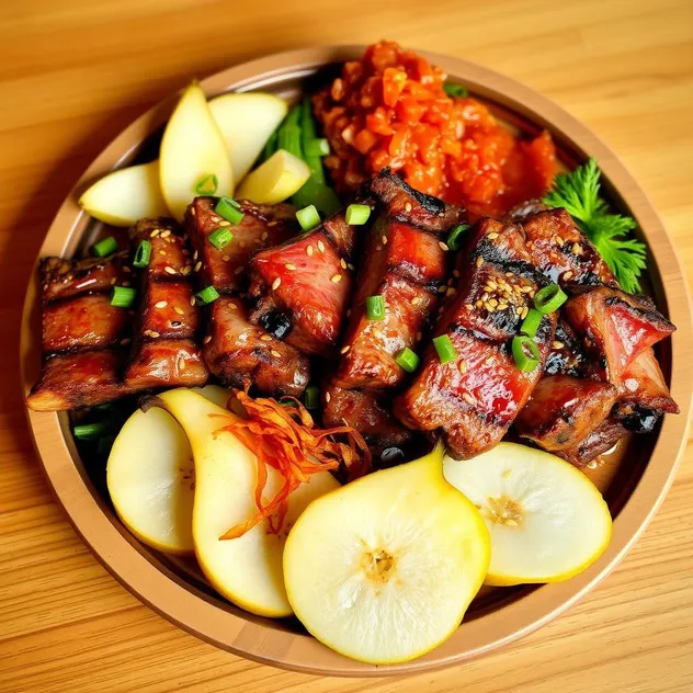 Galbi Grilled Beef Short Ribs