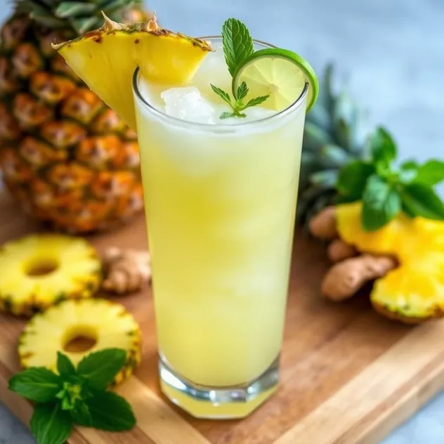 Pineapple Ginger Refresher