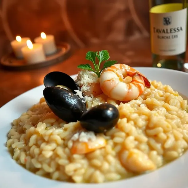 Seafood Risotto Recipe