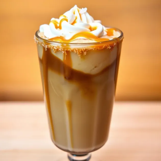 Iced Salted Toffee Coffee