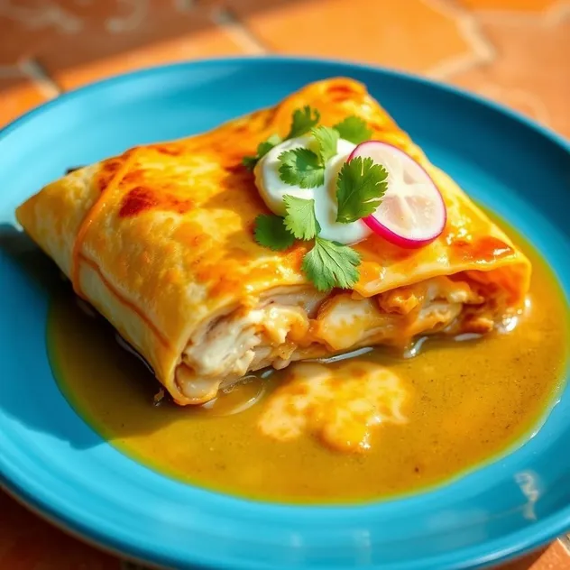 Chipotle Chicken Enchiladas