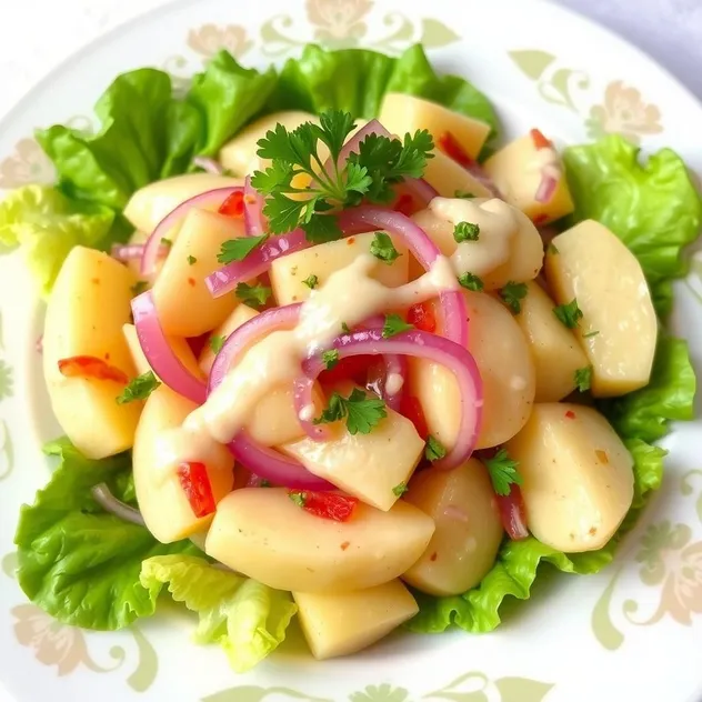 Swedish Potato Salad (Potatissallad)