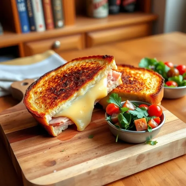 Ham and Cheese Toastie