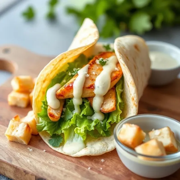 Chicken Caesar Wrap