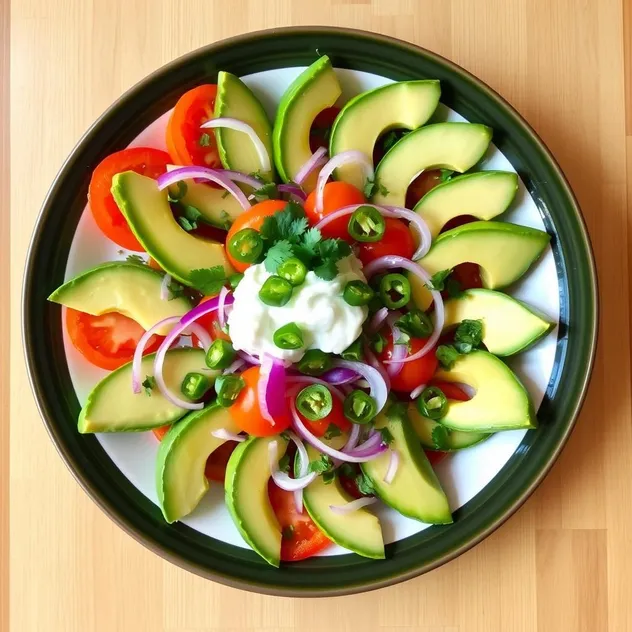 Spicy Avocado and Tomato Salad