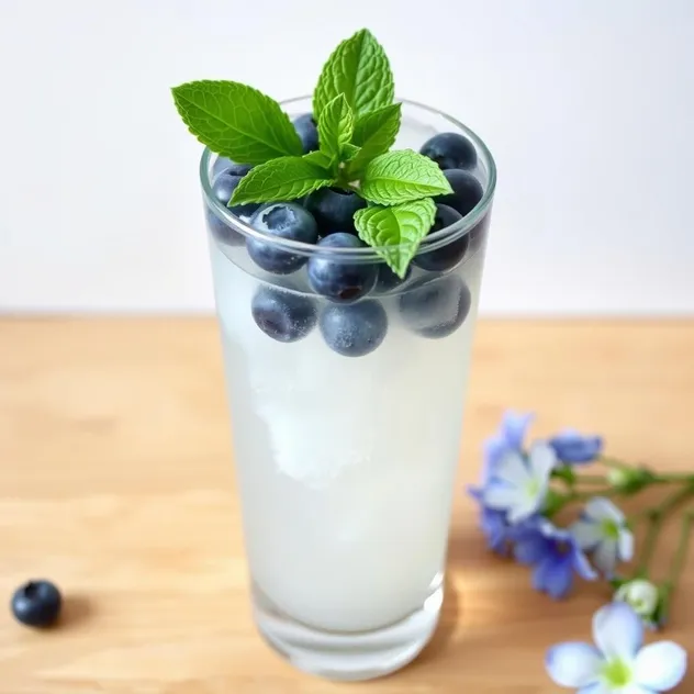 Blueberry Coconut Water