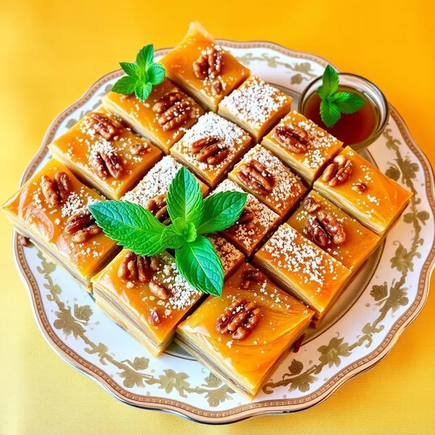 Honey Walnut Baklava