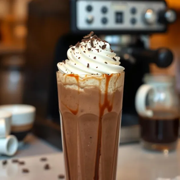 Dark Chocolate Mocha Frappe