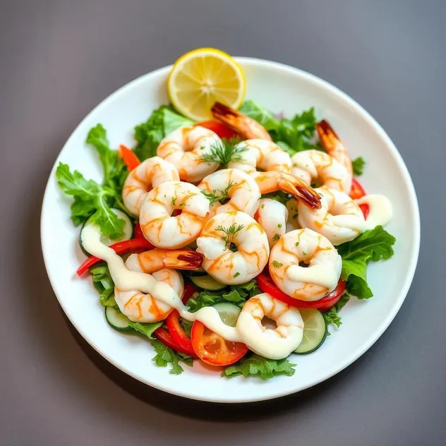 Scandinavian Prawn Salad