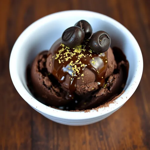 Chocolate Espresso Bean Ice Cream