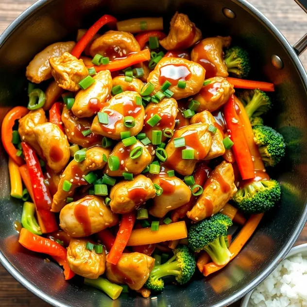 Chicken and Vegetable Stir-Fry