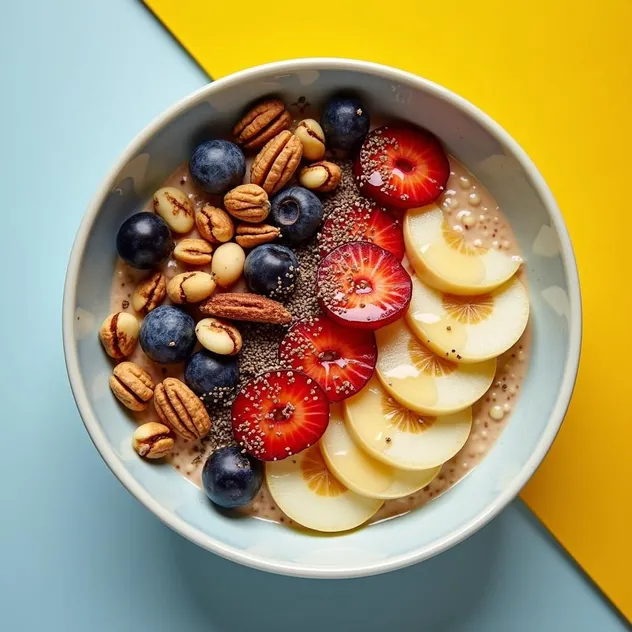 Vegan Oat Breakfast Bowl