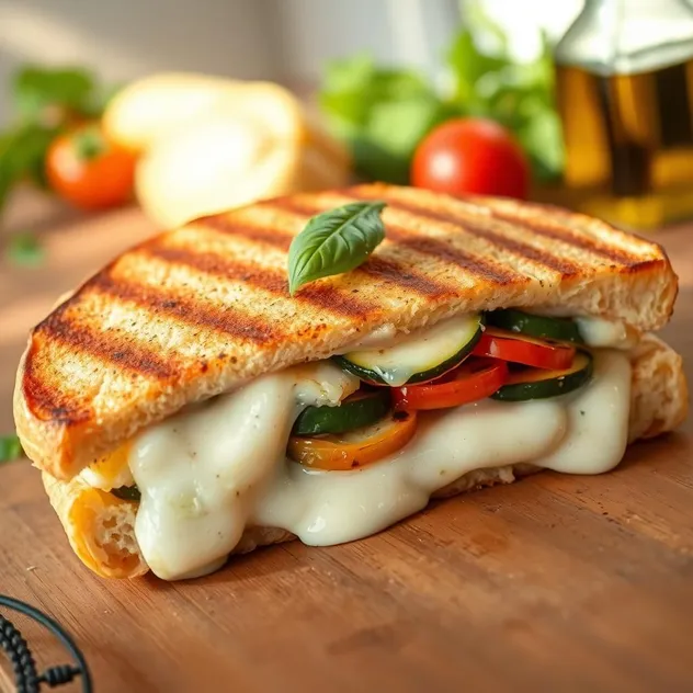 Grilled Vegetable Panini