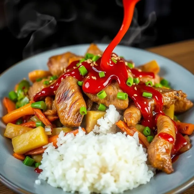 Spicy Pork Stir-Fry Jeyuk Bokkeum