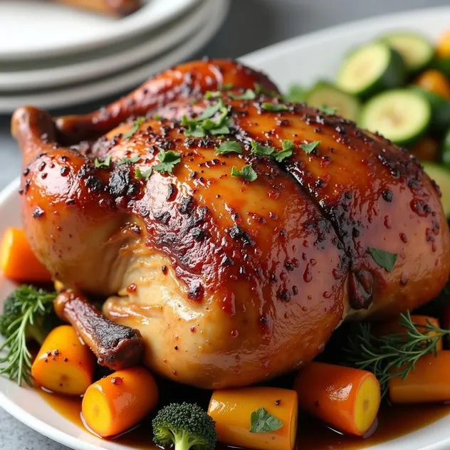 Crispy Roasted Duck Recipe