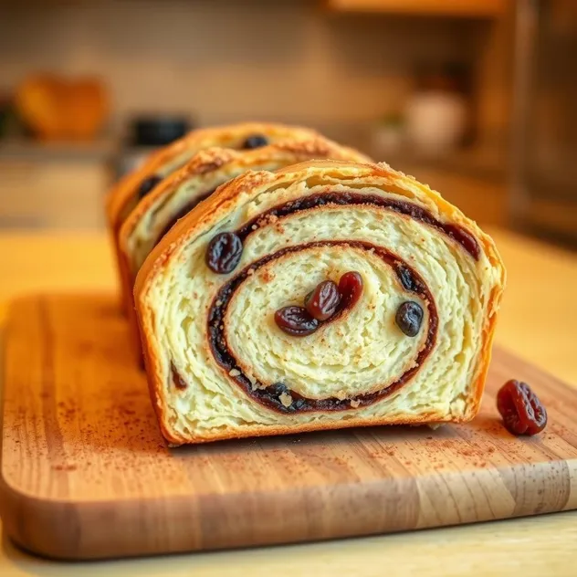 Cinnamon Raisin Swirl Bread