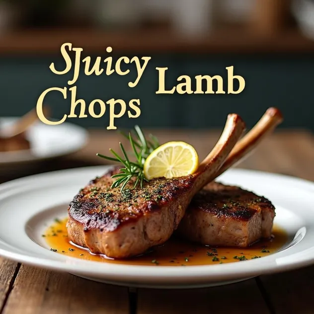 Juicy Lamb Chops Recipe