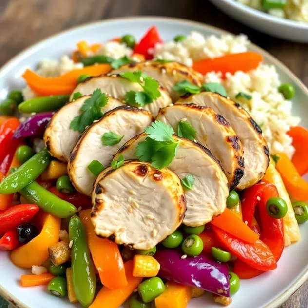 Paleo Chicken and Vegetable Stir-Fry