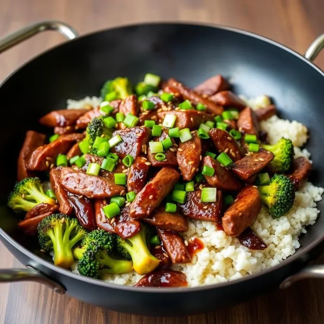 Keto Beef and Broccoli Stir-Fry