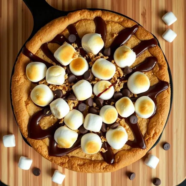 S'mores Skillet Cookie