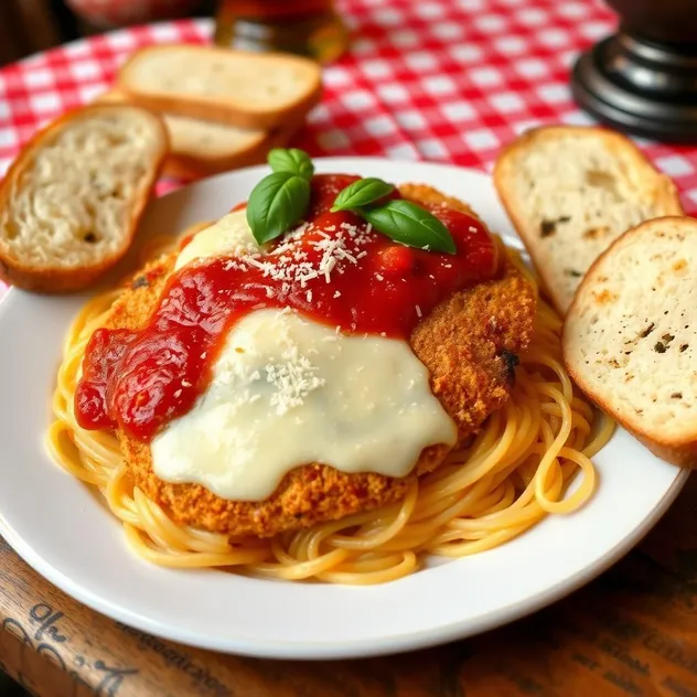 Crispy Chicken Parmesan