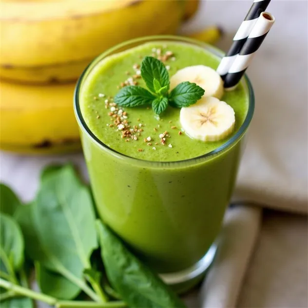 Spinach and Banana Smoothie