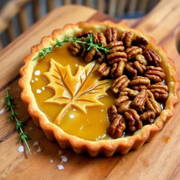 Maple Walnut Tart