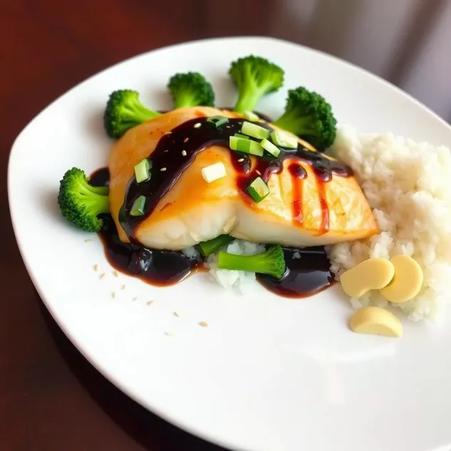 Fish in Black Bean Sauce